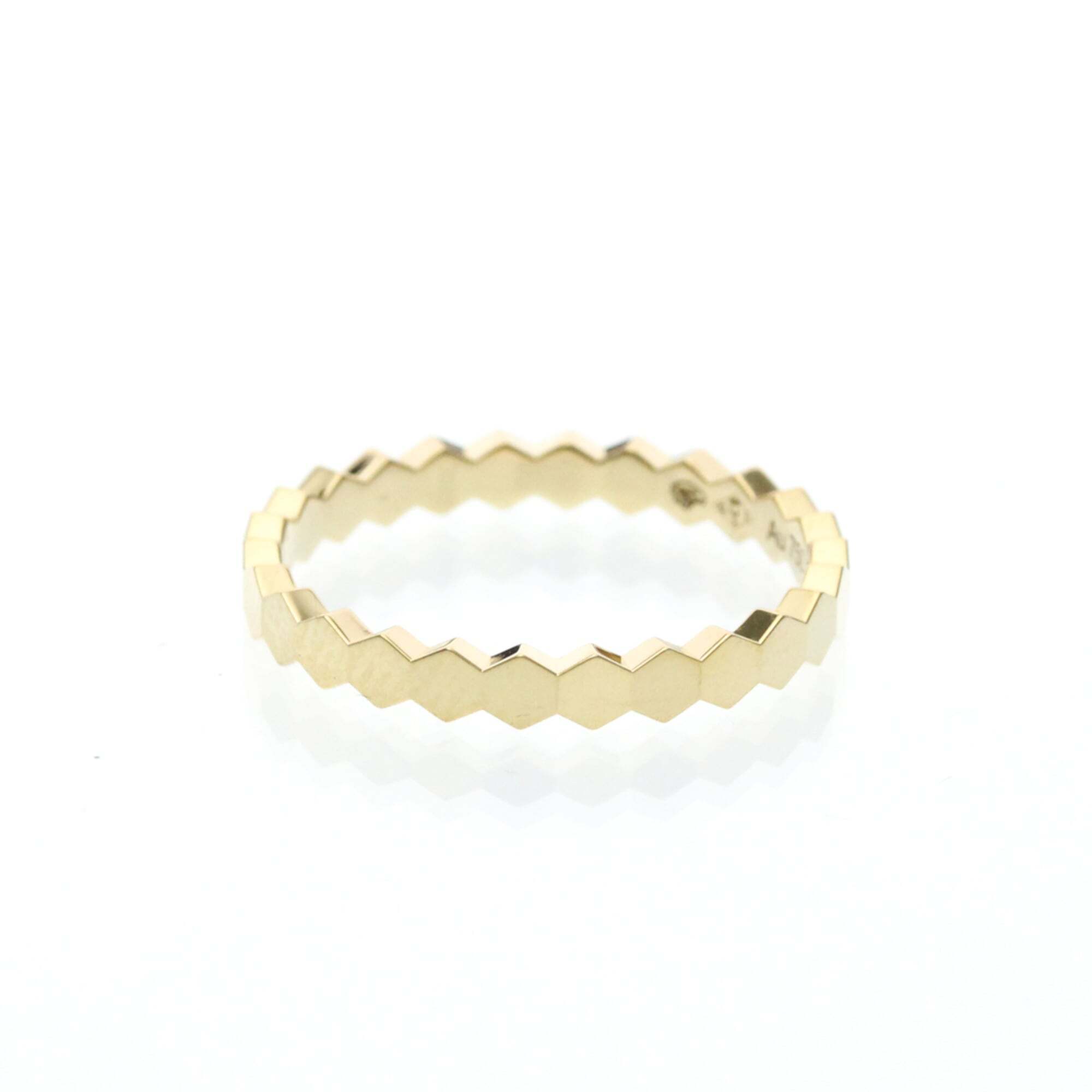 Chaumet Be My Loving Yellow Gold 18k Fashion No Stone Band Ring Gold 1680$